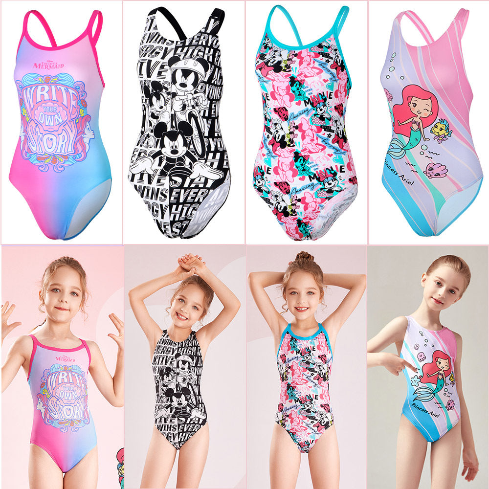 Yingfa Printed Triangle Swimsuit for Kids and Adults
