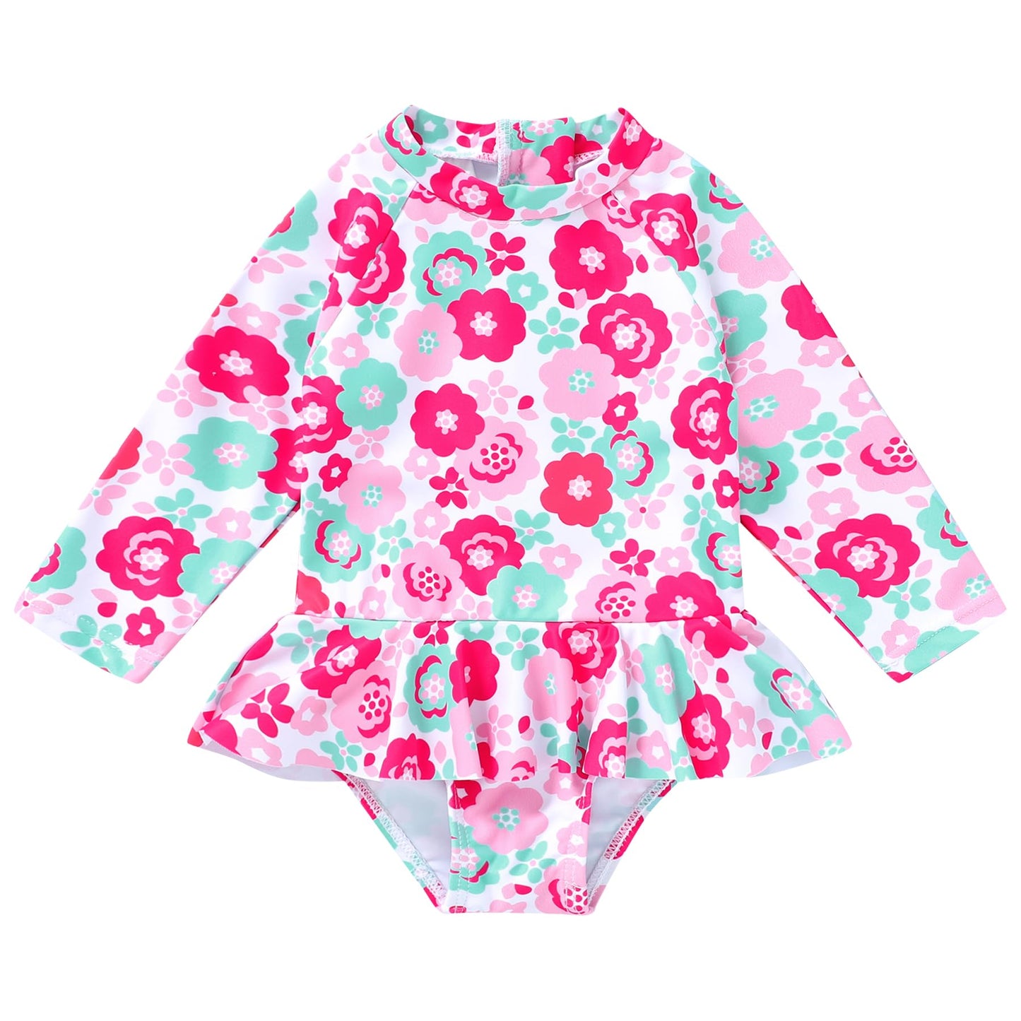 YOUNGER TREE Toddler Girls Swimsuit Baby Girls One Piece Swimsuit Summer Beach Bathing Suit