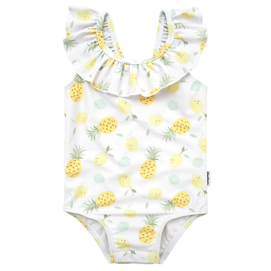 Gerber Girls One-Piece Swimsuit Pineapples