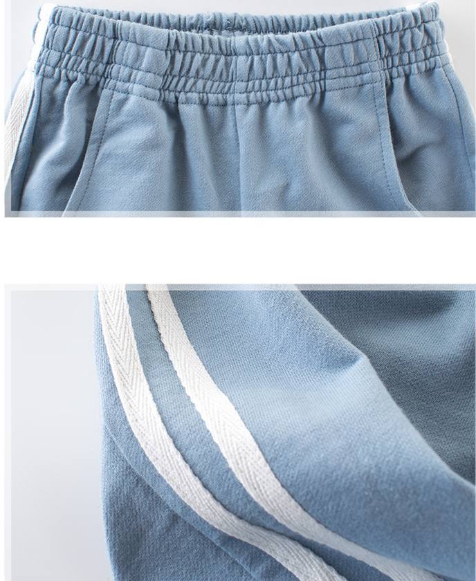 Boys' Cotton Sports Pants - Simple Autumn Trousers