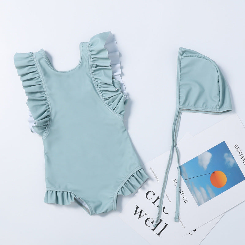 Girls' Resort Spa One-Piece Swimsuit