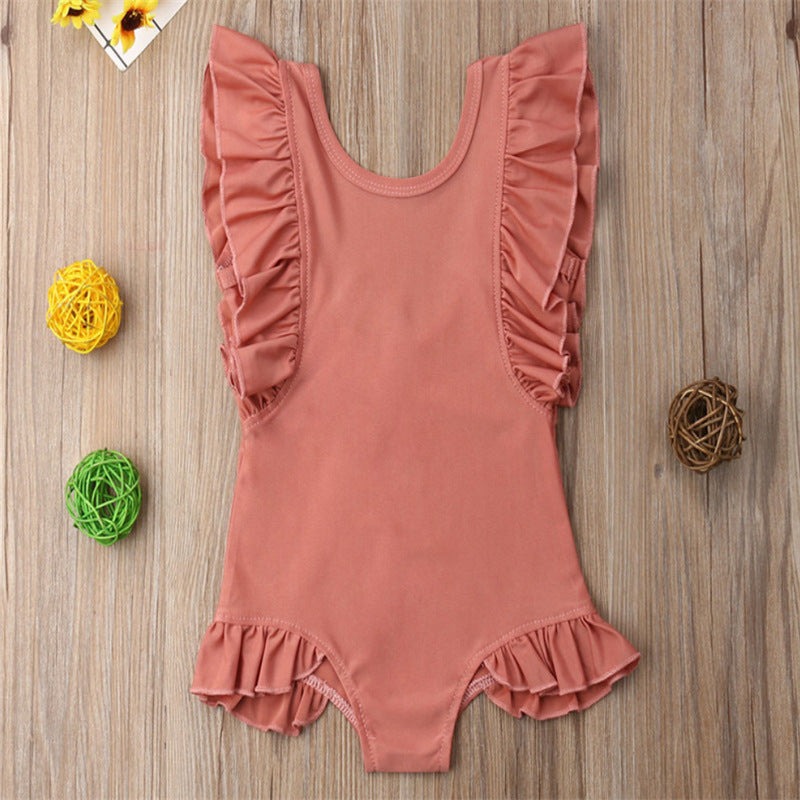 Girls' Resort Spa One-Piece Swimsuit