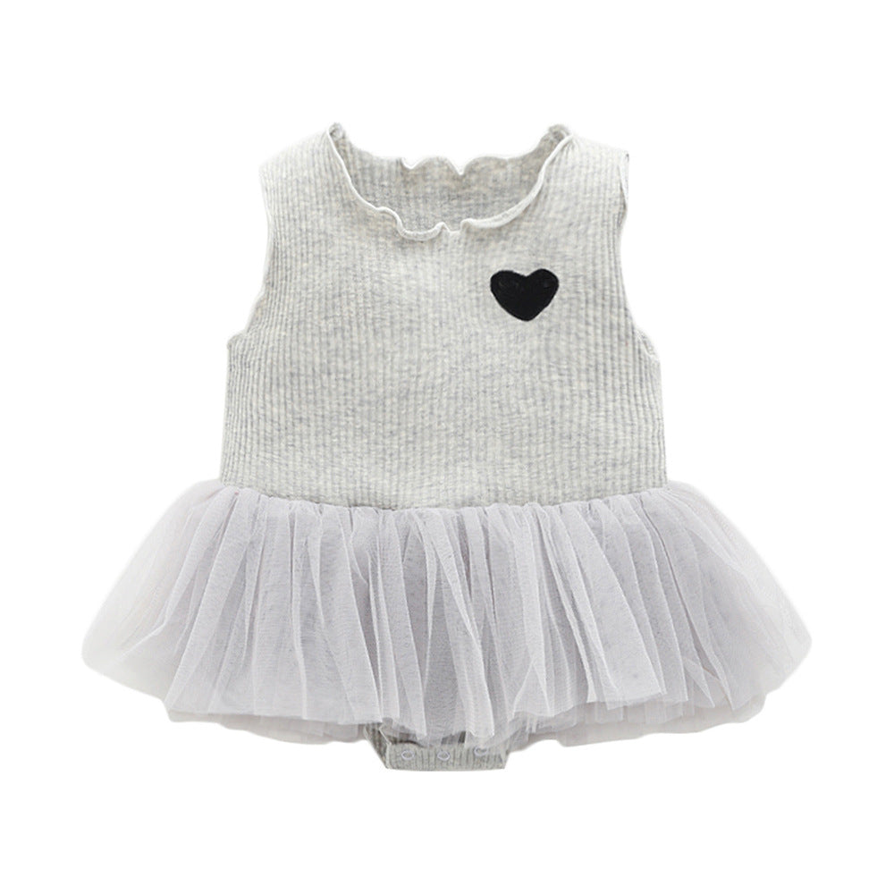 Baby Clothing Set: Triangle Vest and Cardigan