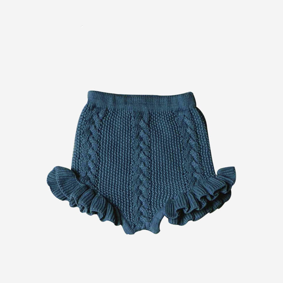 Lace Knit Shorts for Girls
