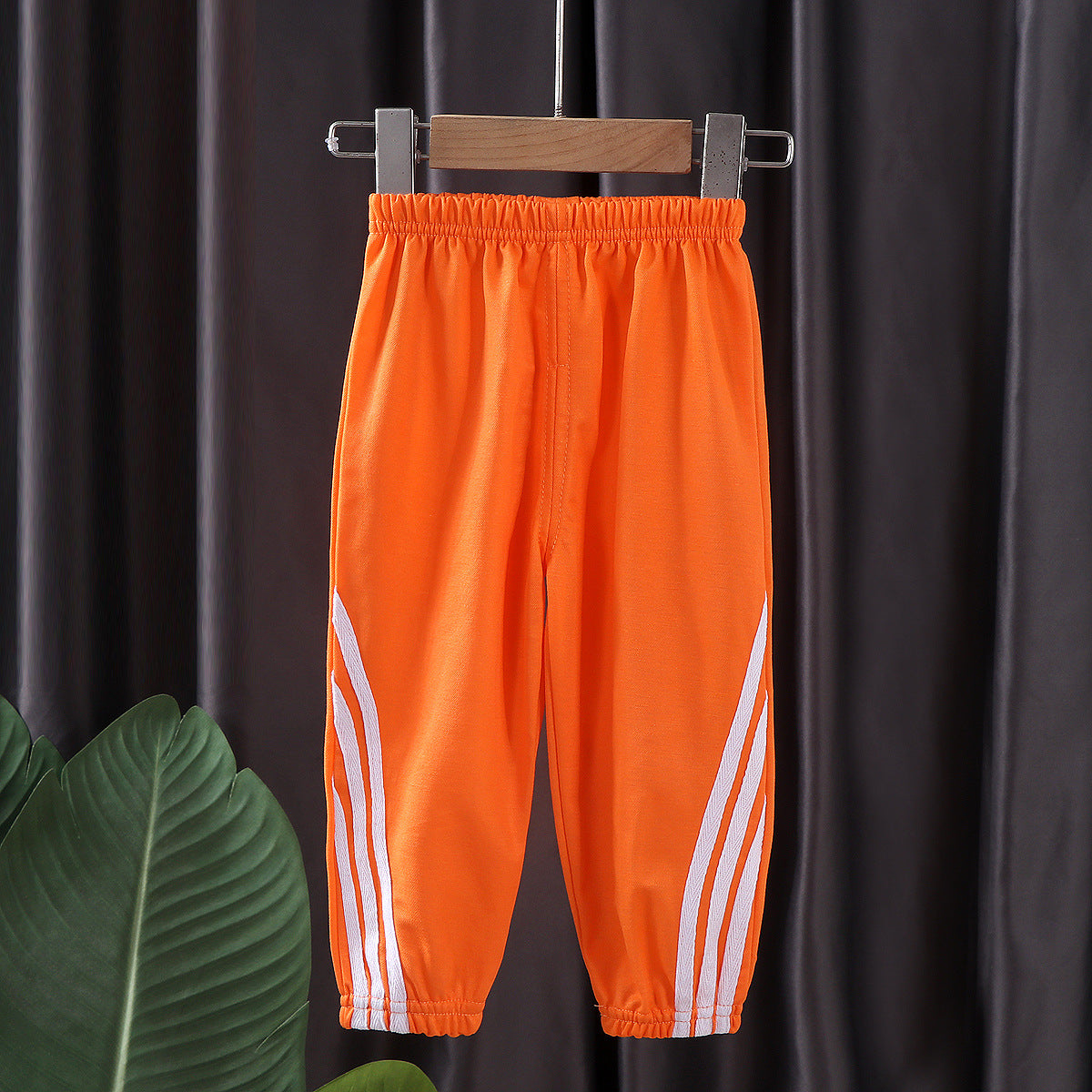 Breathable Boys Summer Pants - Anti-Mosquito Stripes