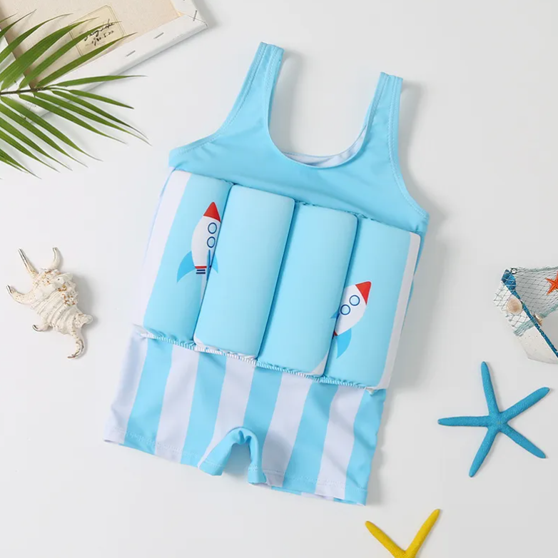 Kids' One-Piece Buoyancy Swimsuit