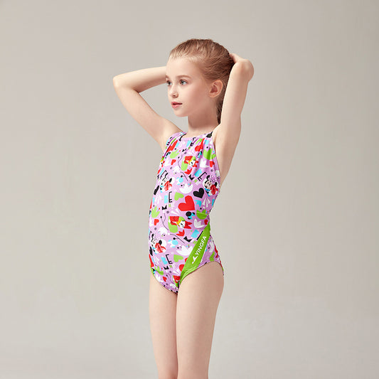 Yingfa Printed Triangle Swimsuit for Kids and Adults
