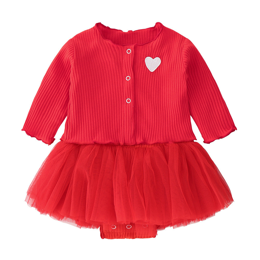 Baby Clothing Set: Triangle Vest and Cardigan