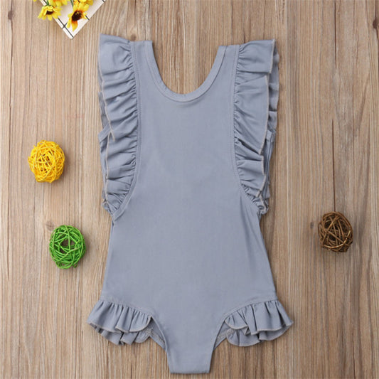 Girls' Resort Spa One-Piece Swimsuit
