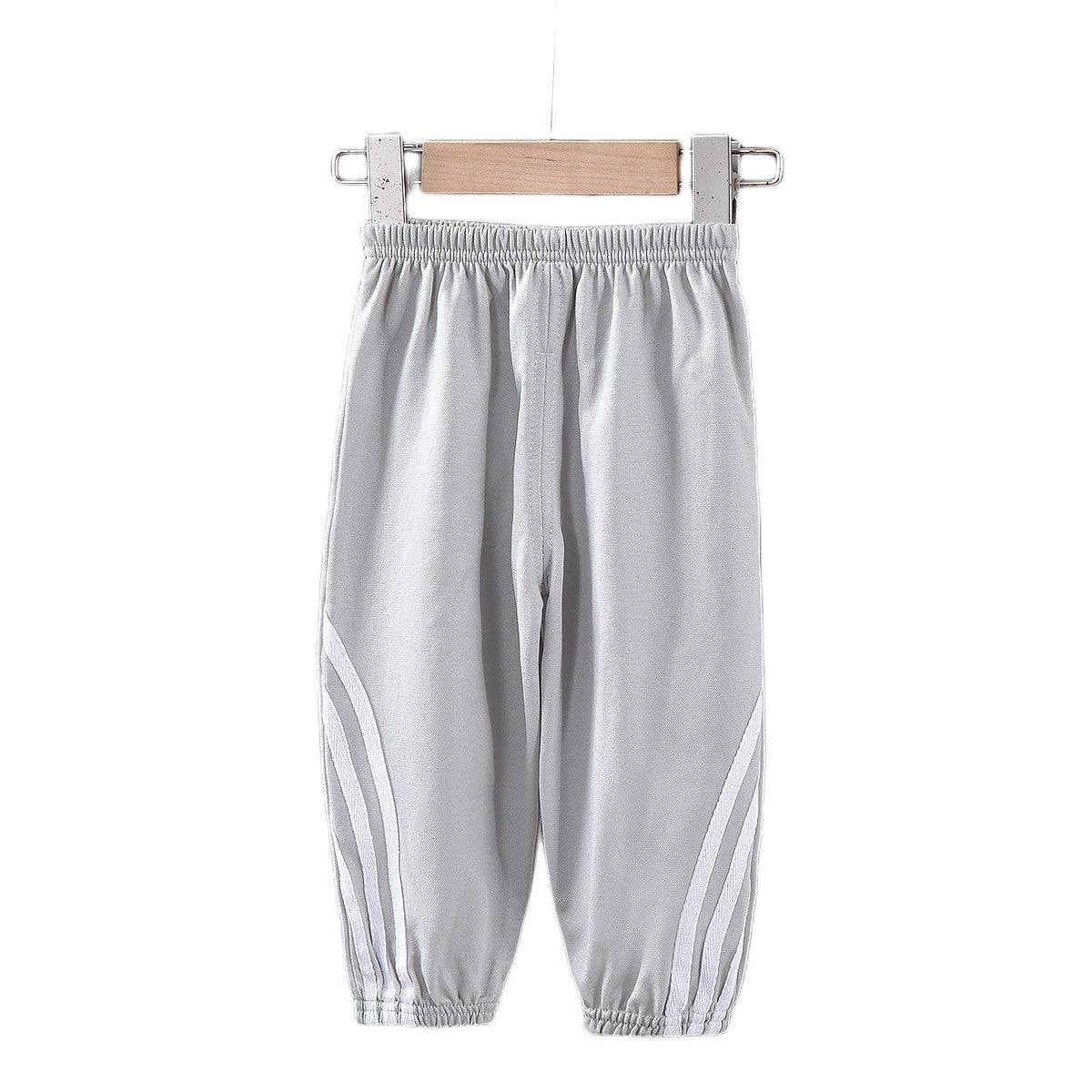 Breathable Boys Summer Pants - Anti-Mosquito Stripes