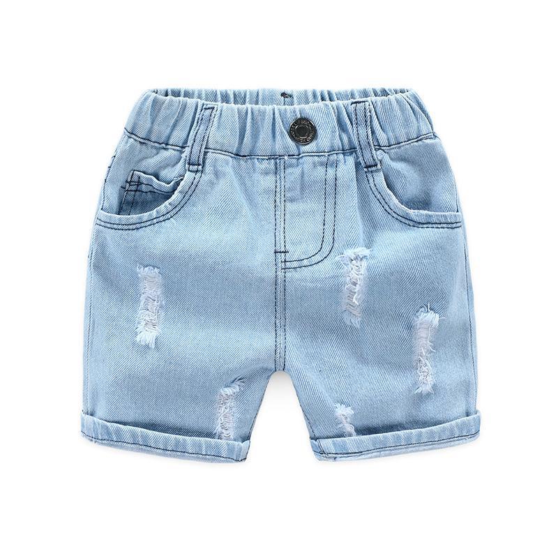 Boys' Ripped Denim Beach Shorts