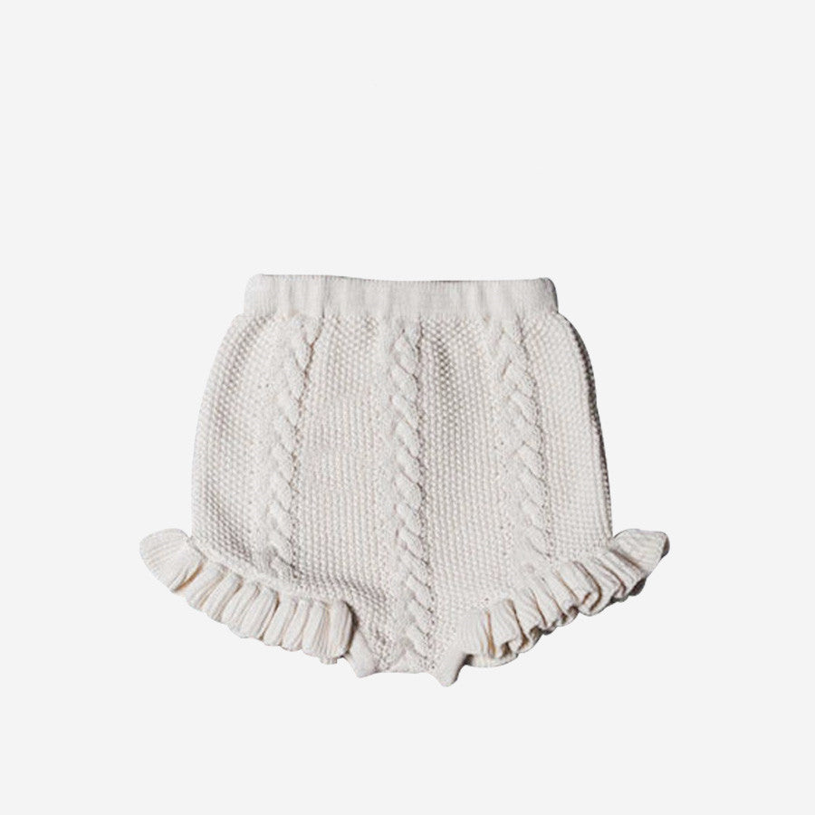 Lace Knit Shorts for Girls