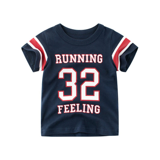 Summer Short Sleeve T-Shirt for Boys